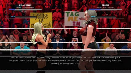 W2K17 Aloisia calls out Kelly Kelly