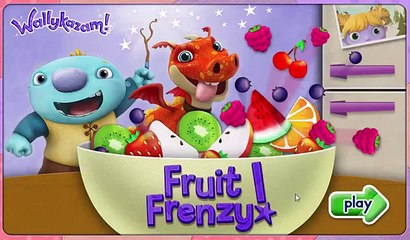 Wallykazam Fruit Frenzy | Nick Jr Cartoon Animation Game Play | Wallykazam games