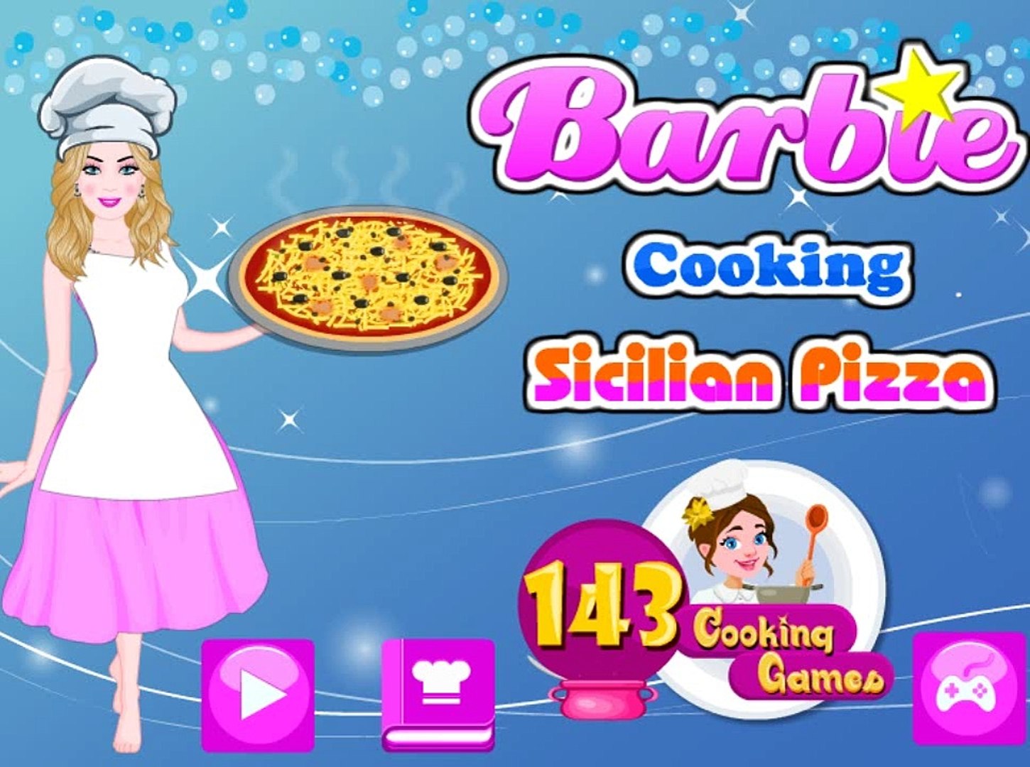 barbie pizza games