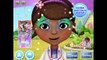 NEW Мультик онлайн для девочек—Доктор Плюшева рисунок на лице на фестиваль—Игры для детей
