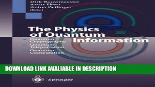 Audiobook Free The Physics of Quantum Information: Quantum Cryptography, Quantum Teleportation,