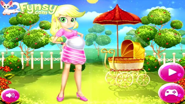 My Little Pony Equestria Girls Applejack Baby Birth Game For Kids NEW HD
