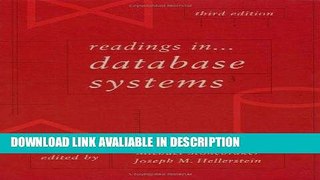Audiobook Free Readings in Database Systems, Third Edition (The Morgan Kaufmann Series in Data