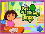 DORA LA exploradora Dora Decir Dos Maneras de Bingo | Dora Juego Online HD Juego para los Niños