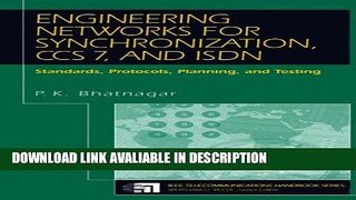 Audiobook Engineering Networks for Synchronization, Ccs7, and Isdn [DOWNLOAD] Online
