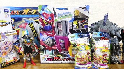 映画公開を待ちきれず開封！DXオーブスラッシャー DXガシャットギアデュアルβ アシッドアヌビスYO モンコレvol.5【大量買い動画】-CPNIM-56dSs