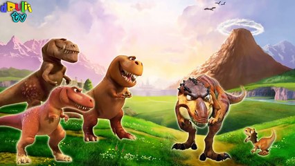 Los Dinosaurios Dedo De La Familia De Los Niños Canciones Infantiles | Dinosaurios Dibujos Animados Para Los Dedos De La Familia De La Canción