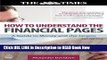 Free PDF Download How to Understand the Financial Pages: A Guide to Money and the Jargon (Times