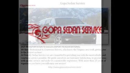 Gopa Sedan Service | Door to Door Car Service