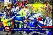 Carnaval de Río: se inició la fiesta más grande del mundo