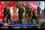 Maluma conquistó al público de Viña del Mar