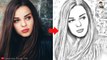 Adobe Photoshop Effect Tutorial: How to Create Photoshop Pencil Drawing Effect [Amazing]