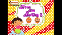 Dora the Explorer Baby Game - Dora Fun Slacking Part 2 - Funny Cartoon Video Full Episode