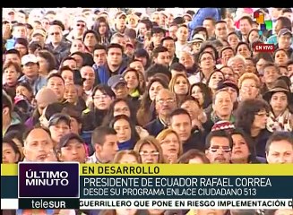 Ecuador:Correa destaca triunfo de Alianza PAÍS en la Asamblea Nacional