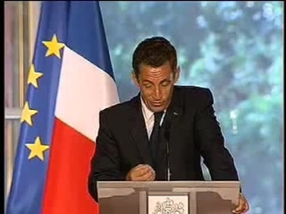 N.Sarkozy: Politique étrangère 29.08.07 1/3
