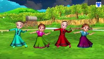 Disney Cartoons Frozen Elsa Children Nursery Rhymes | Elsa Finger Family Rhymes for Children