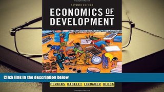 Best Ebook  Economics of Development (Seventh Edition)  For Kindle