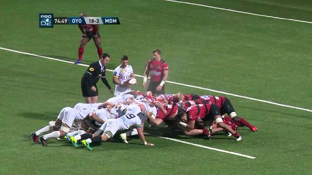 SITE OFFICIEL STADE MONTOIS RUGBY - ESSAI DE PENALITE - OYONNAX vs SMR