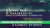Best PDF World Finance and Economic Stability: Selected Essays of James Tobin Online PDF