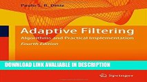 download epub Adaptive Filtering: Algorithms and Practical Implementation PDF Online