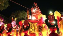 Rio de Janeiro's Carnival comes to life with colourful floats and feathered dancers