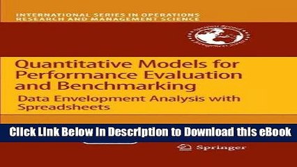 Download Video: eBook Free Quantitative Models for Performance Evaluation and Benchmarking: Data Envelopment