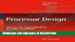 PDF [FREE] DOWNLOAD Processor Design: System-On-Chip Computing for ASICs and FPGAs [DOWNLOAD] ONLINE