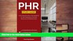 Popular Book  PHR Study Guide: Exam Prep   Practice Test Questions for the Professional in Human