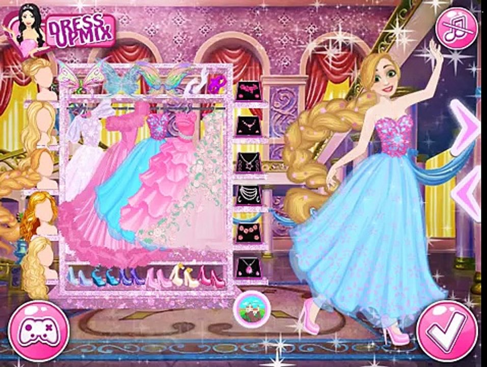 Las películas de dibujos animados sobre Princesas. Recogemos la Princesa en el baile! Dress up the Princess to the ball!