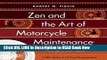 eBook Free Zen And The Art Of Motorcycle Maintenance® Read Online Free