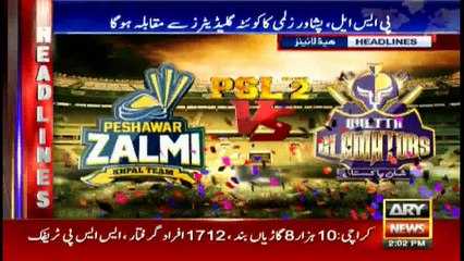 Headlines 1400 25th February 2017