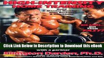 Download [PDF] High-intensity home training online pdf