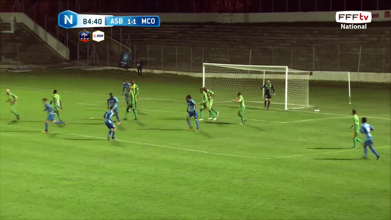 Coup franc 1er poteau