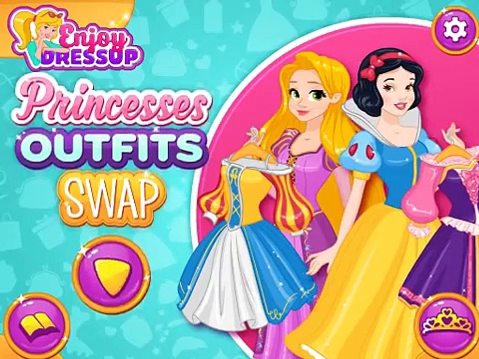 ANNA FROZEN ELSA FROZEN RAPUNZEL INTERCAMBIO DE VESTIDOS PRINCESAS DE DISNEY TRAJES DE INTERCAMBIO