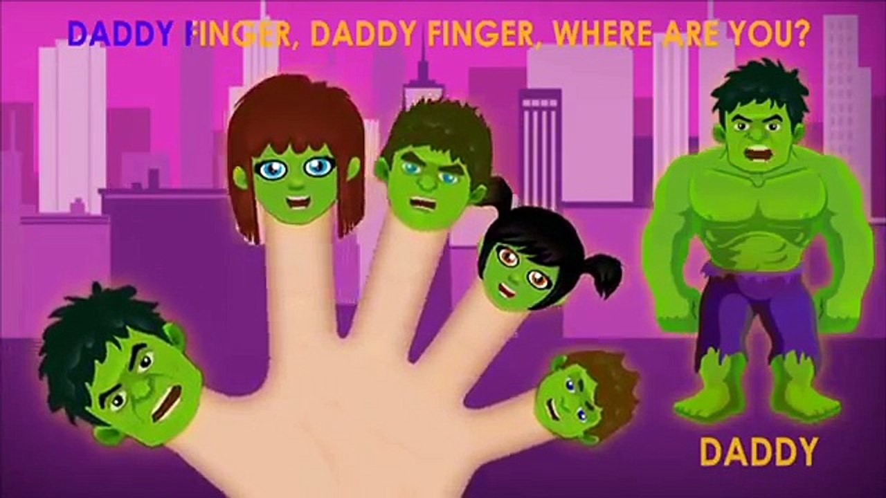 Paw Patrol Transforms Into HULK - Finger Family Nursery Rhymes Lyrics Compilation and More