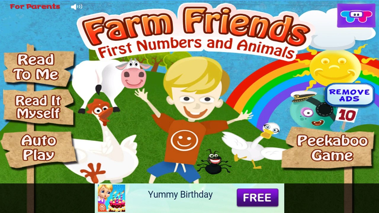 Farm Friends Learn to Count - Android gameplay TabTale Movie apps free kids best top TV film