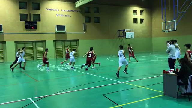 MOMENTOS DEL PARTIDO CADETES CONTRA ARCOS. 24-2-2017