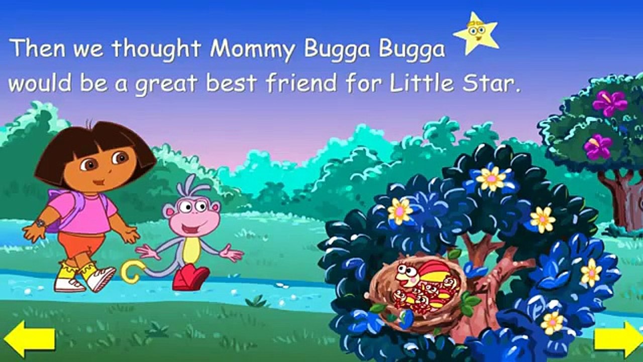 Cartoon game. Dora The Explorer - Little Stars Wish. Full Episodes in English 2016 HD