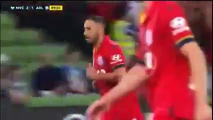 Tarek Elrich Goal - Melbourne Victory vs Adelaide United 2-1    25.02.2017 (HD)