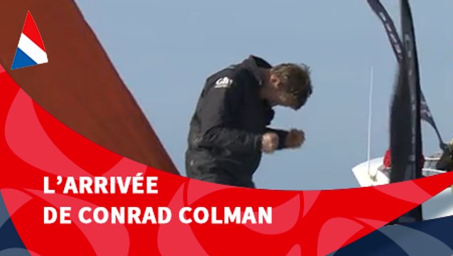 J110 : L'arrivée de Conrad Colman / Vendée Globe