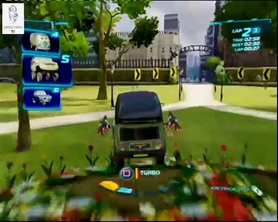 Cars 2 Game - Miles Axlerod - Hyde Tour - Disney Car