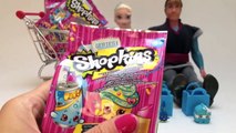 Barbie Vending Machine of Shopkins Season 3 with Disney Frozen Queen Elsa, Prince Hans, Do