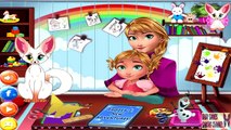 Disney Frozen Games - Baby Lessons With Princess Elsa - Baby Videos Games For Girls