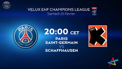PSG Handball - Schaffhausen : la bande-annonce