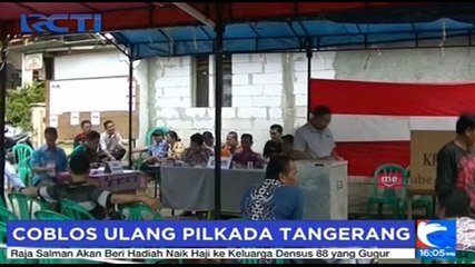 Pemungutan Suara Ulang Pilgub Banten