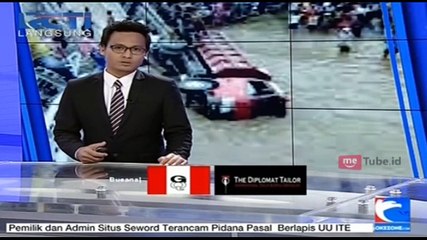 Truk Hanyut dan Hilang Terbawa Arus