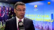 Josep Maria Bartomeu visita l'oficina de Hong Kong