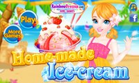 Cooking Home Made Ice Cream - Best Baby Games For Girls