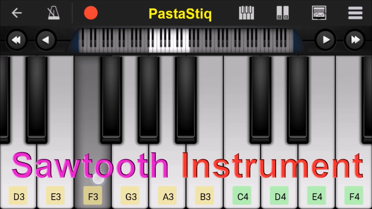 Sawtooth Instrument Version - Perfect Piano | 14 |