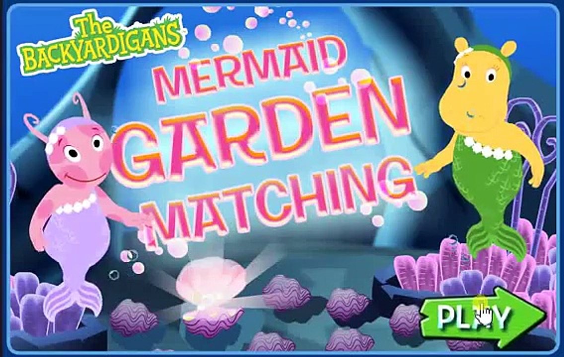 The Backyardigans Game Video - Mermaid Garden Matching Episode - NickJr Nickelodeon Games